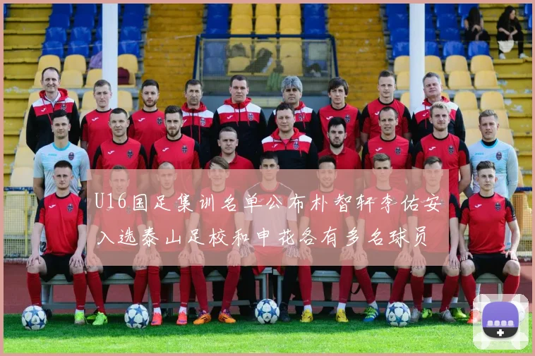 U16国足集训名单公布朴智轩李佑安入选泰山足校和申花各有多名球员参与
